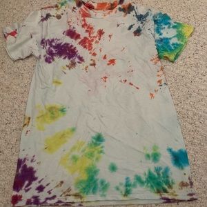 Tie dye tee shirt